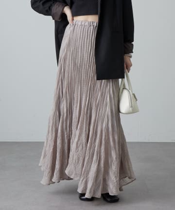 Lui's(ルイス) シアーチェックプリーツスカート