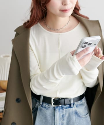 DISCOAT(ディスコート) 【WEB限定】メランジシアーロンT