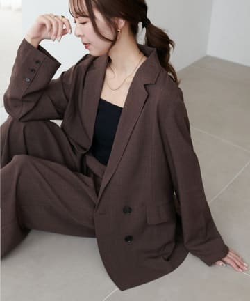 DISCOAT(ディスコート) 【清涼感/セットアップ対応/SS先行予約】テックリネンシャツジャケット《WEB限定カラーあり》