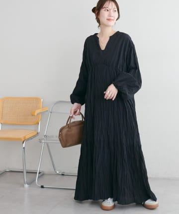 DISCOAT(ディスコート) 【SS先行予約】ワッシャースキッパーワンピース