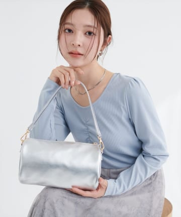 natural couture(ナチュラルクチュール) コロコロミニバッグ