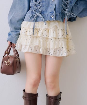 Remind me and forever(リマインドミーアンドフォーエバー) アソートフリルミニスカート