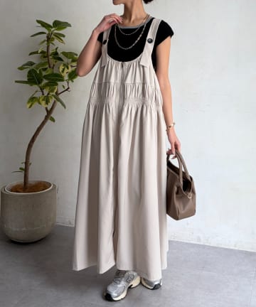 Chez toi(シェトワ) フロントZIPジャンスカ