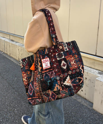 CIAOPANIC TYPY(チャオパニックティピー) 【SOUNDS GOOOOD】ゴブラン柄トートバッグ