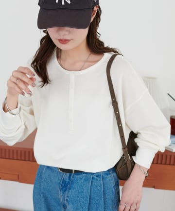 DISCOAT(ディスコート) 【Enlude】シアーウラケヘンリーネック