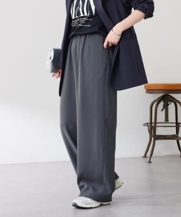 COLLAGE GALLARDAGALANTE(コラージュ ガリャルダガランテ) 【楽チン＆きれい見え】リラックスイージーパンツ