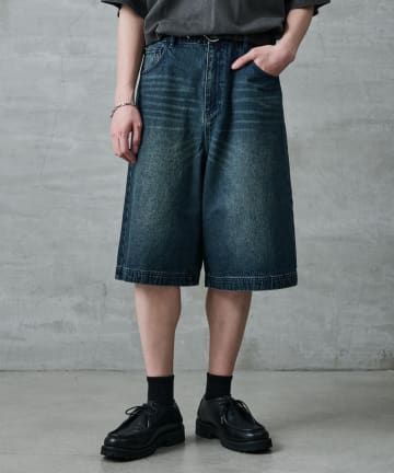 COLONY 2139(コロニー トゥーワンスリーナイン) デニムバギーショーツ