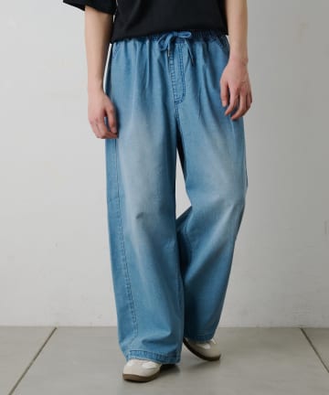 COLONY 2139(コロニー トゥーワンスリーナイン) ライトオンスデニムイージーパンツ