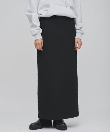 Whim Gazette(ウィム ガゼット) ネップツイードスカート