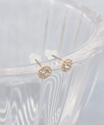 NOLLEY'S(ノーリーズ) 【grace grace/グラスグラス】プチパヴェピアス