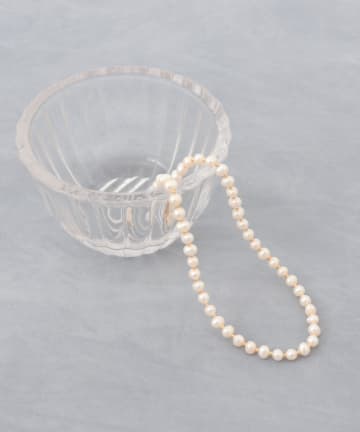NOLLEY'S(ノーリーズ) 【grace grace/グラスグラス】淡水スキップパールショートネックレス