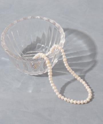 NOLLEY'S(ノーリーズ) 【grace grace/グラスグラス】淡水パールショートネックレス-Rita