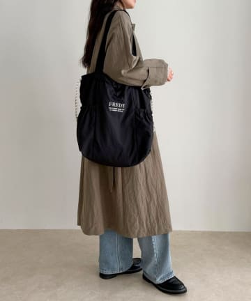 FREDY & GLOSTER(フレディ アンド グロスター) 撥水サッカーサイドポケットトートバッグ