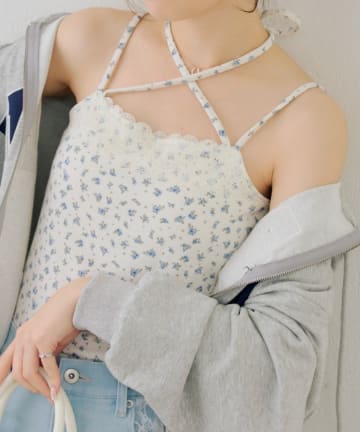 Remind me and forever(リマインドミーアンドフォーエバー) カップ付きマルチWAYキャミ