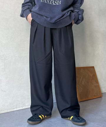 CPCM(シーピーシーエム) 【全骨格対応】タックワイドイージースラックス