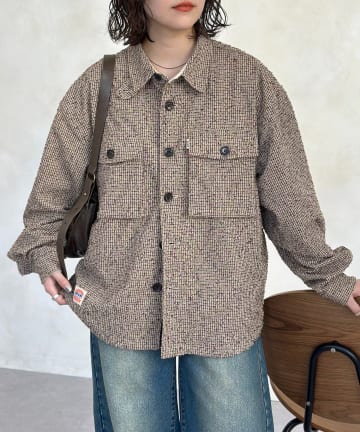 CPCM(シーピーシーエム) アソートチェックCPOジャケット