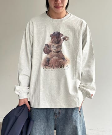 CPCM(シーピーシーエム) アニマル柄ロンT