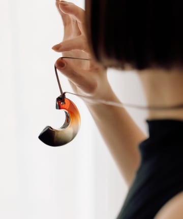 OUTLET(アウトレット) 【ear PAPILLONNER】コーヒーローストネックレス