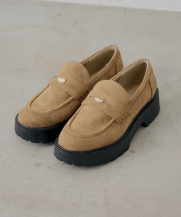 Chico(チコ) 厚底コインローファー