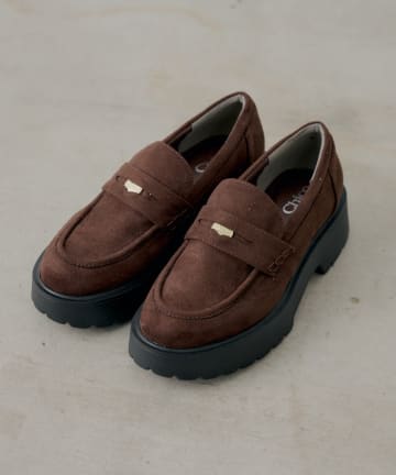 Chico(チコ) 厚底コインローファー