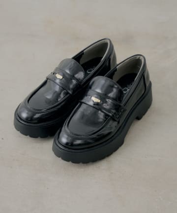 Chico(チコ) 厚底コインローファー