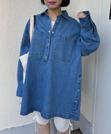 CIAOPANIC TYPY(チャオパニックティピー) ≪26SS展示会アイテム≫【willow】デニムオーバーアノラック