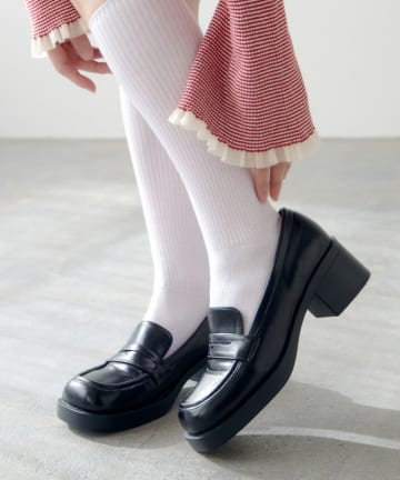 Kastane(カスタネ) 【1.23(金)12:00発売】ヒールローファー