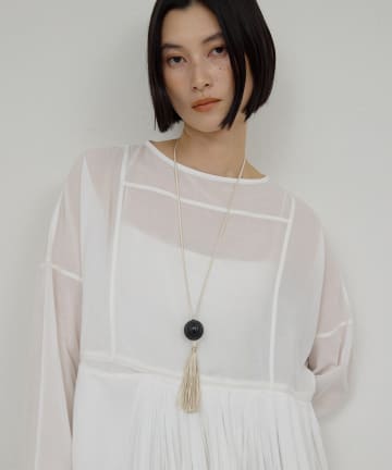 GALLARDAGALANTE(ガリャルダガランテ) 【近日予約開始】タッセルコードネックレス
