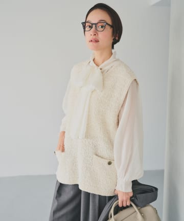 PUAL CE CIN(ピュアルセシン) レディースのベスト/ジレの商品一覧