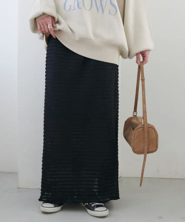 DISCOAT(ディスコート) 【SS先行予約】ミニフリルナロースカート