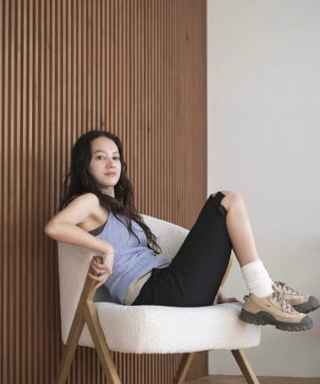 Kastane(カスタネ) 【CINAMOD】 PATCH POCKET BIKER PANTS