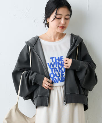 CIAOPANIC TYPY(チャオパニックティピー) ピグメントダンボールパーカー