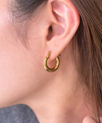 Lattice(ラティス) ＜ステンレス＞フープピアス