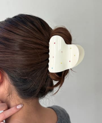 Lattice(ラティス) ハートストーンカラークリップ