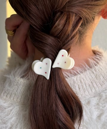 Lattice(ラティス) ハートストーンミニクリップセット(2P)