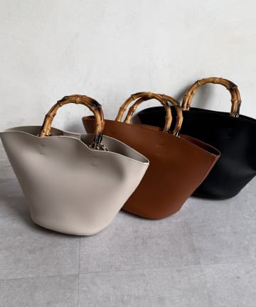 Chez toi(シェトワ) バンブーライク2WAYショルダー