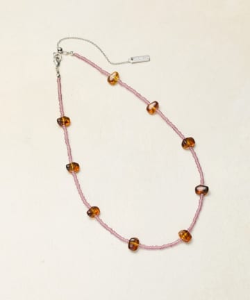 COLONY 2139(コロニー トゥーワンスリーナイン) ニュアンスカラービーズネックレス