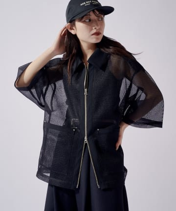 Lui's(ルイス) SURJENT クレリックメッシュシャツ