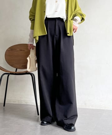 Croisiere(クロジエール) タックパンツ