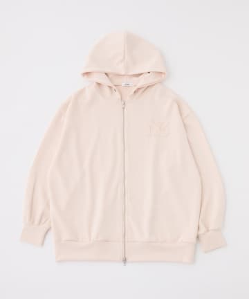 one after another NICE CLAUP(ワンアフターアナザー ナイスクラップ) ロゴグリッターパーカー