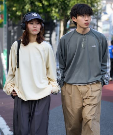 CIAOPANIC TYPY(チャオパニックティピー) 【Franklin Climbing】セットアップ対応/ユニセックス/シティアクティブトラックプルオーバー