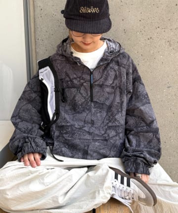 CIAOPANIC TYPY(チャオパニックティピー) ≪26SS展示会アイテム≫【Franklin Climbing】撥水/ユニセックス/シティアクティブツリーカモアノラック