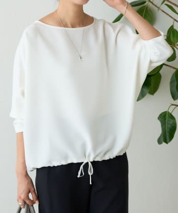 BEARDSLEY(ビアズリー) ストレッチジョーゼットプルオーバー