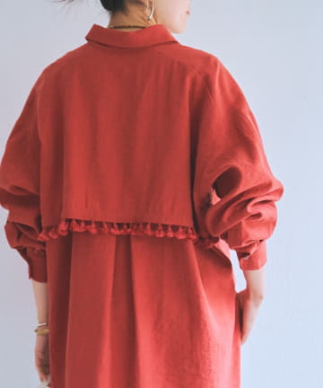 BEARDSLEY(ビアズリー) フリンジシャツ