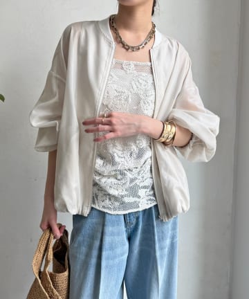 DOUDOU(ドゥドゥ) シアーブルゾン