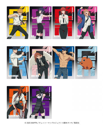 baseyard tokyo(ベースヤード トーキョー) 【チェンソーマン】トレーディング メタルカード3枚セット