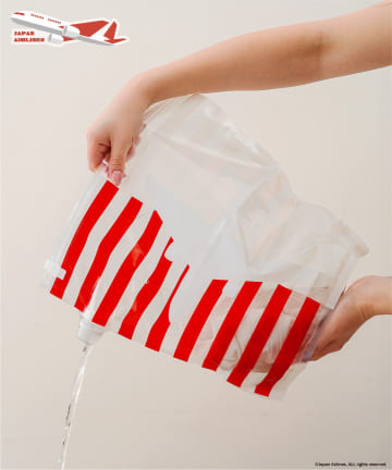 3COINS(スリーコインズ) ウォッシュバッグ／JAPAN AIRLINES