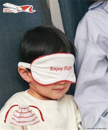 3COINS(スリーコインズ) KIDSアイマスク／JAPAN AIRLINES