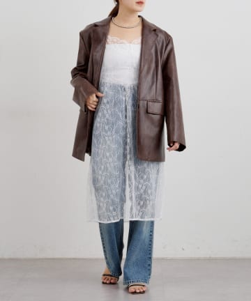 SHENERY(シーナリー) 【26SS予約】レースキャミチュニック