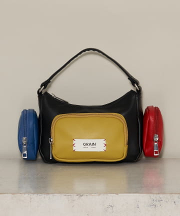 OUTLET(アウトレット) 【Ciaopanic】【GRAIN】2wayマルチポケットハンドバッグ
